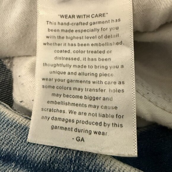 GOOD AMERICAN Good Legs Straight High Rise Jeans Size 18 GLSNF740OP - Picture 5 of 10